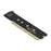 SA-048 NGFF M-key 110mm to PCI-E 16X Adapter Low Profile Height 3cm for 110mm 80mm SSD 1U Server - 7
