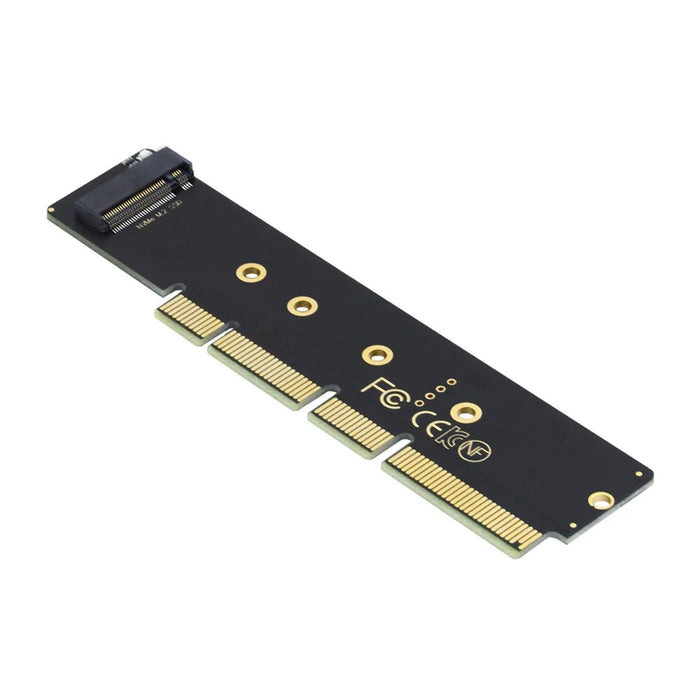 SA-048 NGFF M-key 110mm to PCI-E 16X Adapter Low Profile Height 3cm for 110mm 80mm SSD 1U Server - 7