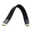 TB-005-0.22M ThunderBolt4 Flat Slim Cable 40Gbps 5A 100W Fast Charging Speed Supports 8K 60Hz 5K 60Hz Video Output - 1