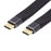 TB-005-0.22M ThunderBolt4 Flat Slim Cable 40Gbps 5A 100W Fast Charging Speed Supports 8K 60Hz 5K 60Hz Video Output - 4