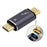 TB-005-MAGN 40Gbps Type C Male to Male Magnetic Connector Compatible with USB4 Thunderbolt3 Thunderbolt 4 100W Power Data 8K Video Adapter for Laptop Phone - 2
