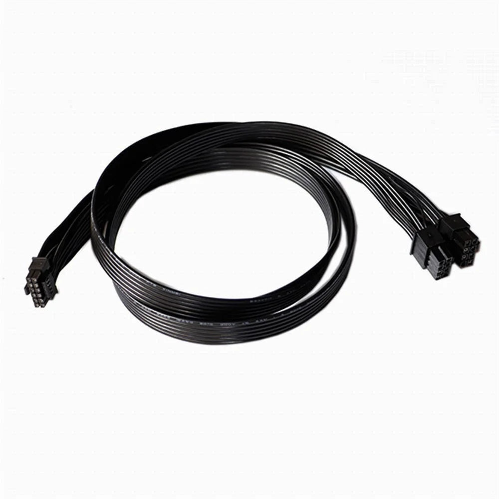 PW-003 12VHPWR ATX3.0 PCI-E 5.0 Power Cable to Dual ATX 8Pin for 3080 3090TI PSU 16Pin 12+4P Graphics Card - 5