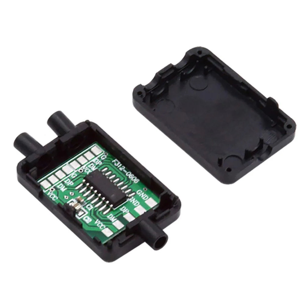 CN-003 PCBA for USB2.0 Ports Hub USB 1 to 2 Splitter with SR Cover for DIY OEM Parts 3.0mm Cable - 3