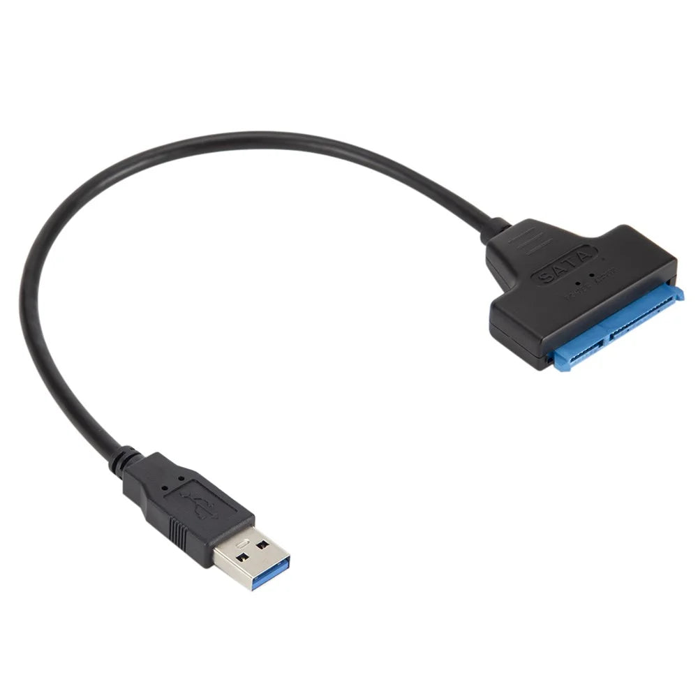 USB 3.0 to SATA Hard Drive Adapter Cable External Converter Data Transfer - 1