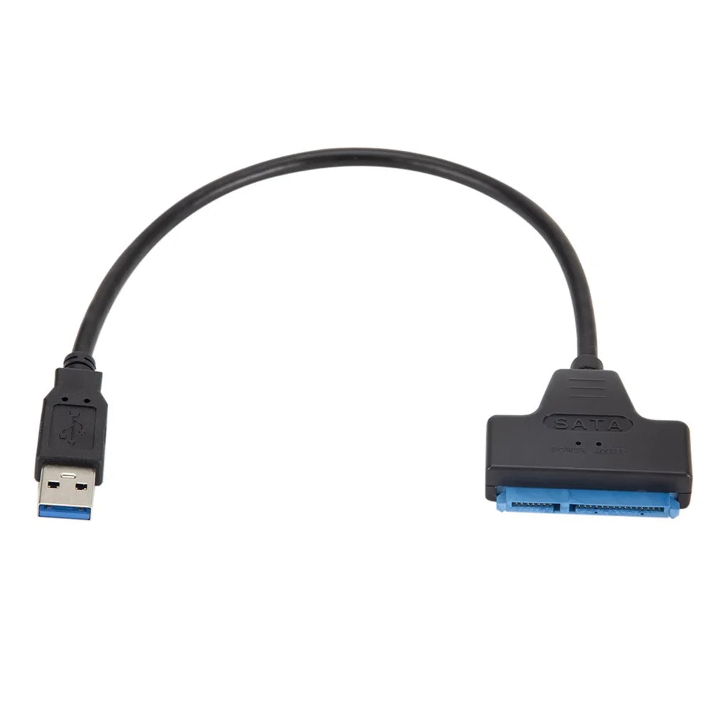 USB 3.0 to SATA Hard Drive Adapter Cable External Converter Data Transfer - 4