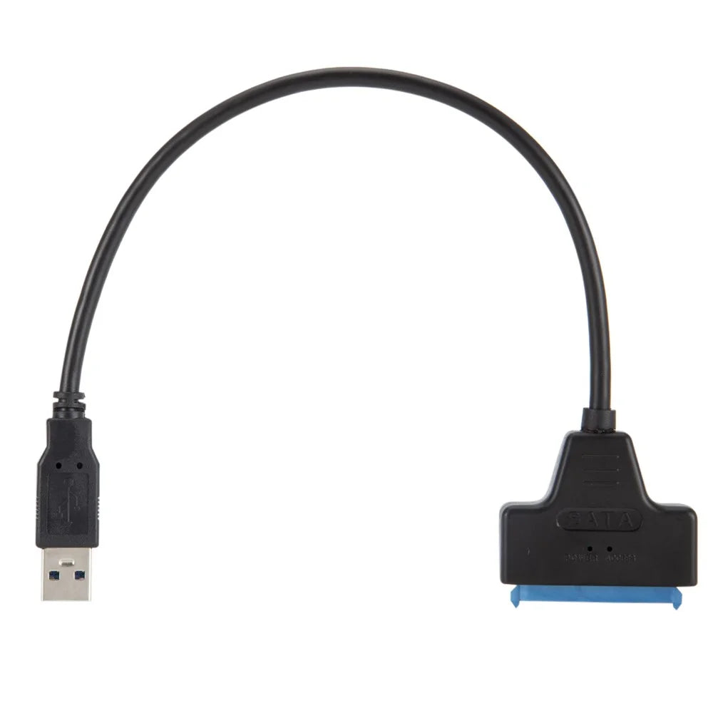 USB 3.0 to SATA Hard Drive Adapter Cable External Converter Data Transfer - 6