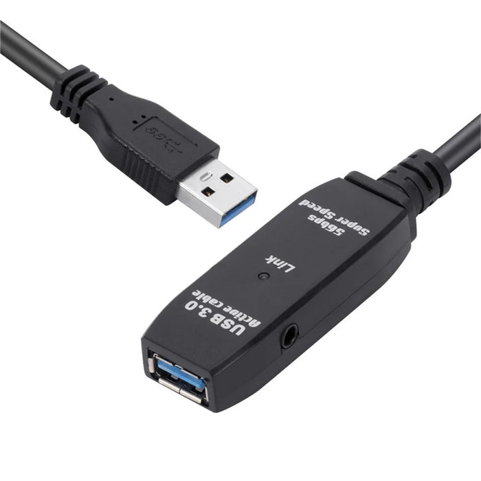 YC30 15m USB3.0 Male to Female Extension Cable 5Gbps High Speed Extender Cord - 3