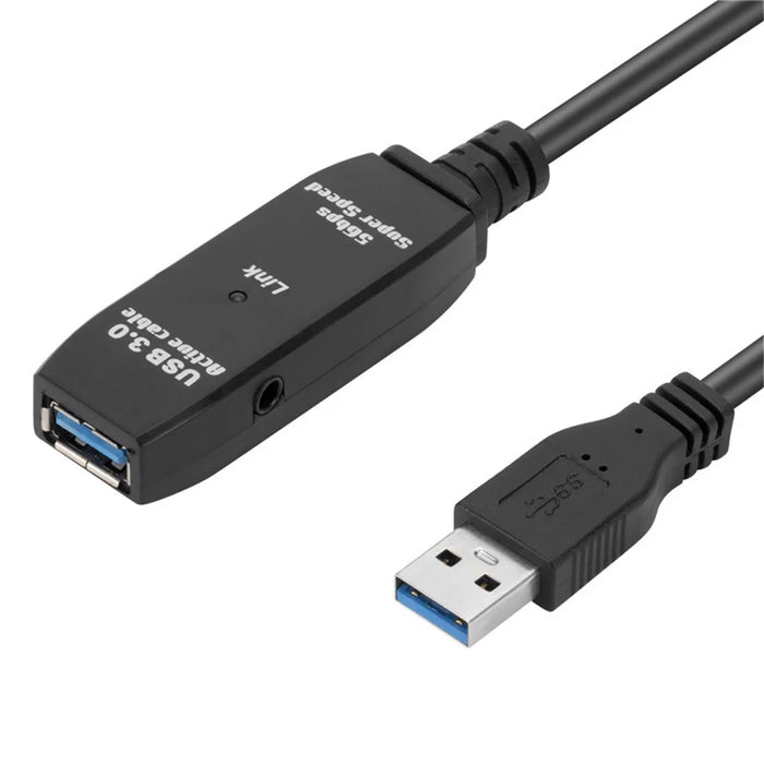 YC30 15m USB3.0 Male to Female Extension Cable 5Gbps High Speed Extender Cord - 5