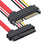 SF-008 SFF-8482 SAS 29Pin to SATA 22Pin Hard Disk Drive Raid Extension Adapter with 10cm Cable - 1