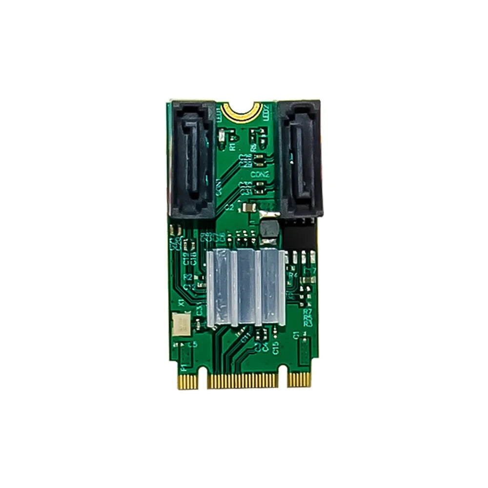 M.2 B+M-KEY ASM1061 Dual-Port SATA 6G Connector Built-in Style Hard Disk Conversion Card - 3