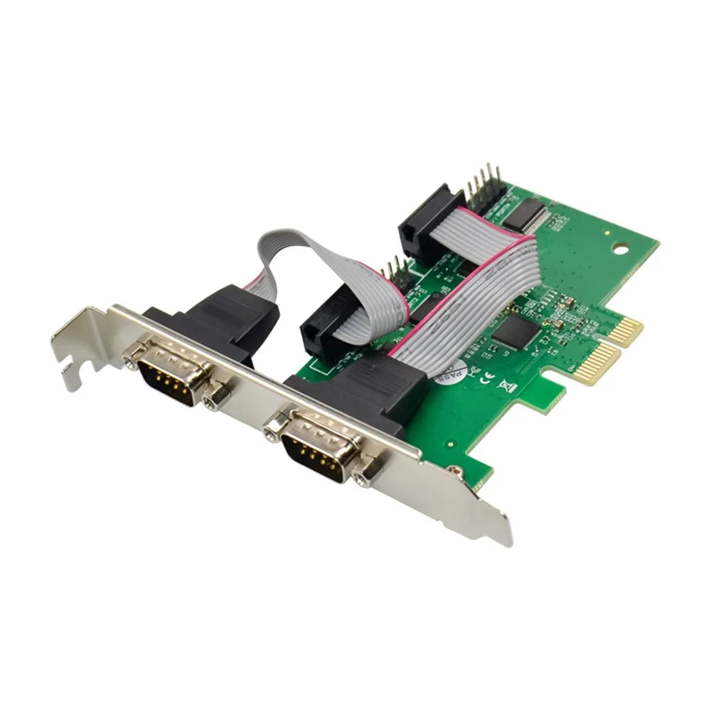 PCIE AX99100 4S DB9 I / O Express Serial Card COM1 Port RS232 Serial Card - 3