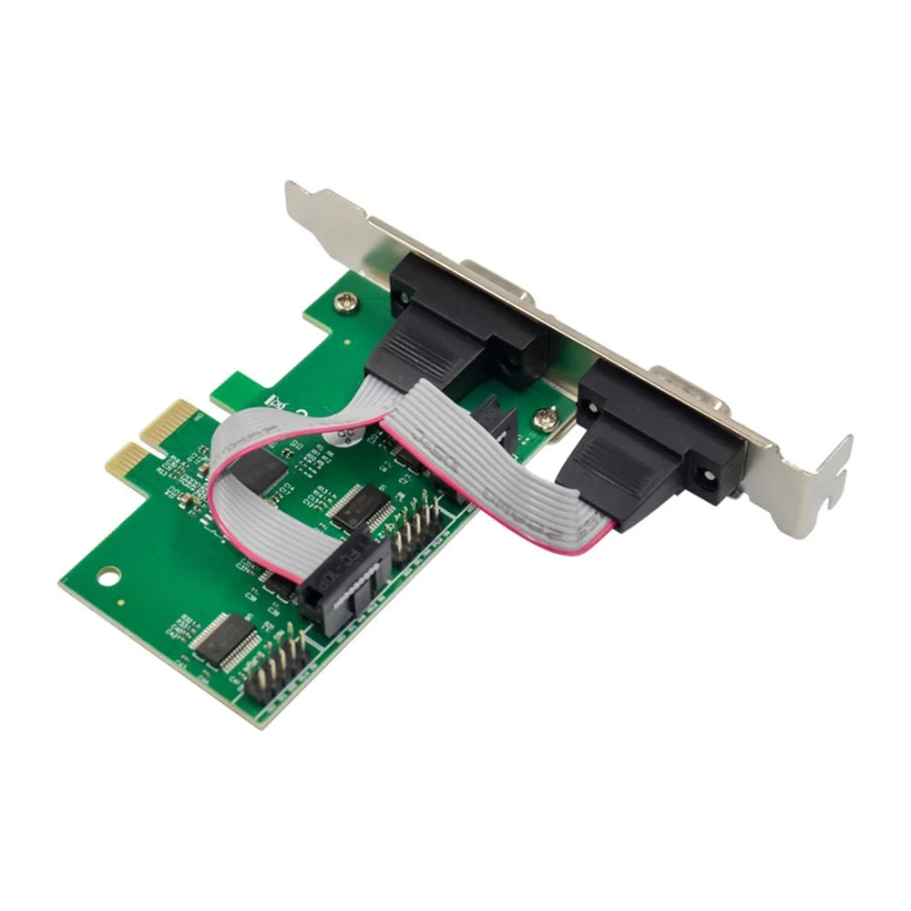 PCIE AX99100 4S DB9 I / O Express Serial Card COM1 Port RS232 Serial Card - 4