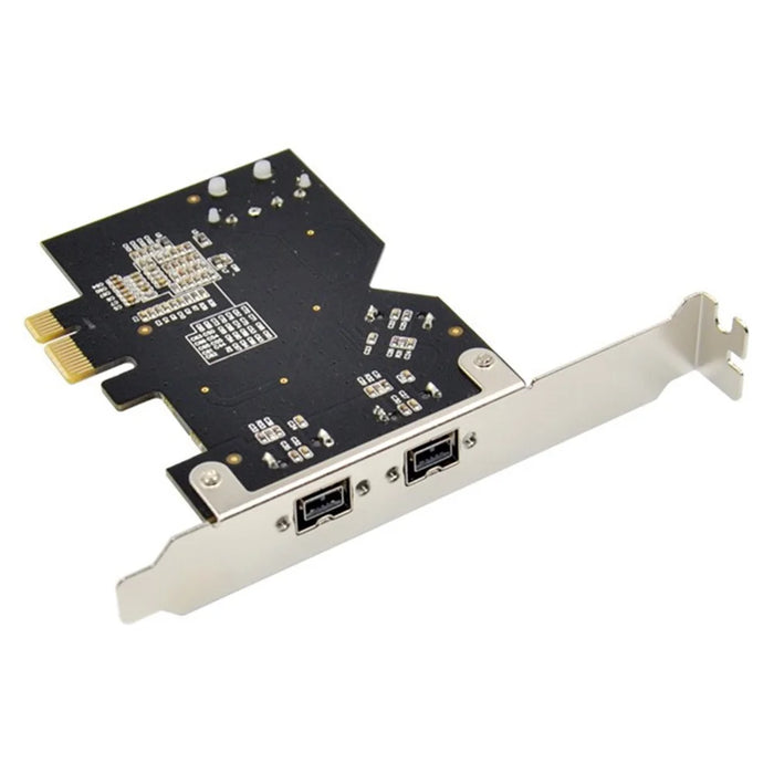 PCI-E x1 FireWire 3-Port TI XIO2213A 1394(2B+1A) Driver-free Video Capture Card - 2
