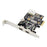 PCI-E x1 FireWire 3-Port TI XIO2213A 1394(2B+1A) Driver-free Video Capture Card - 4