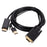 VGA to Displayport Adapter Cable 1.8m Video Adapter Cord VGA to DP Converter with Audio, USB Power Supply - 2