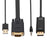 VGA to Displayport Adapter Cable 1.8m Video Adapter Cord VGA to DP Converter with Audio, USB Power Supply - 6