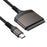 UC-146-SL 5Gbps USB-C to SATA 22-Pin Type-C Adapter Cable for 2.5'' Hard Disk Driver SSD Laptop (Total Length: 25cm) - 1