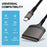 UC-146-SL 5Gbps USB-C to SATA 22-Pin Type-C Adapter Cable for 2.5'' Hard Disk Driver SSD Laptop (Total Length: 25cm) - 2