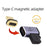 UC-028-LE 40Gbps USB4 Type-C Male to Female 90 Degrees Adapter Right Angled Magnetic Connector - 7