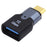 UC-028-AFB Magnetic Connector Type-C Male to USB 3.0 Female 10Gbps Data Transfer Adapter for Laptop Phone - 1