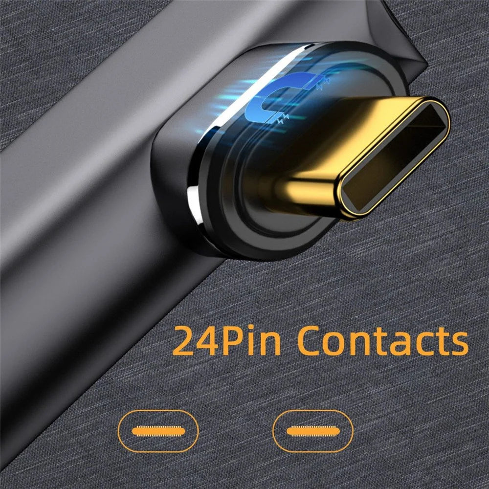 UC-028-AFO Opposite U-Shape Back Angled Connector Magnetic USB-C Adapter Type-C Male to USB Female 10Gbps Data Transmission Convertor - 6