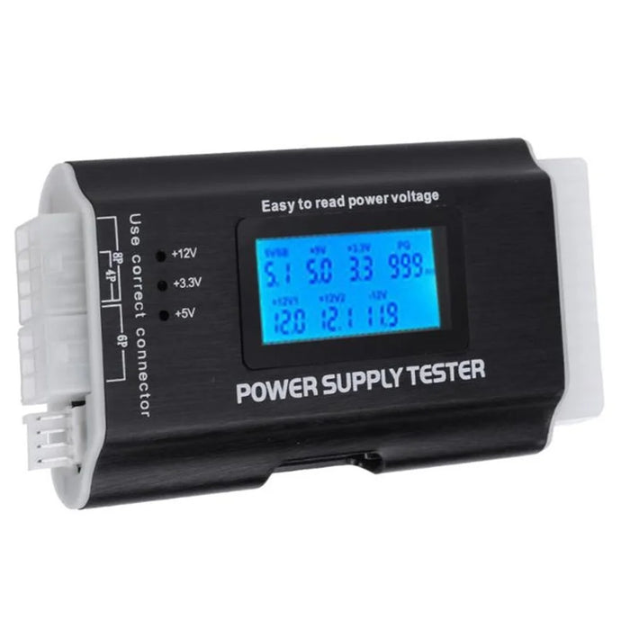 Digital LCD Display PC Computer Power Supply Tester ATX Measuring Checker Diagnostic Tool - 1