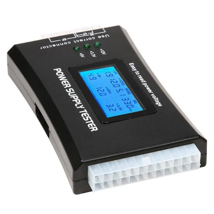 Digital LCD Display PC Computer Power Supply Tester ATX Measuring Checker Diagnostic Tool - 2