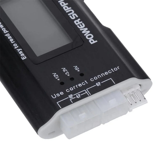 Digital LCD Display PC Computer Power Supply Tester ATX Measuring Checker Diagnostic Tool - 3
