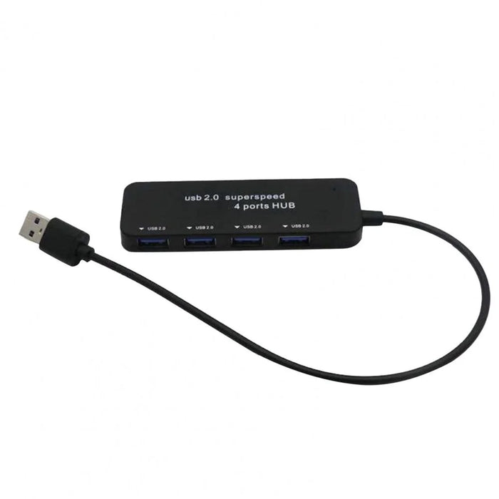 USB2.0 Docking Station USB2.0 to 4 USB2.0 Hub Multi-Port USB Adapter Hub for PC, Laptops - 2