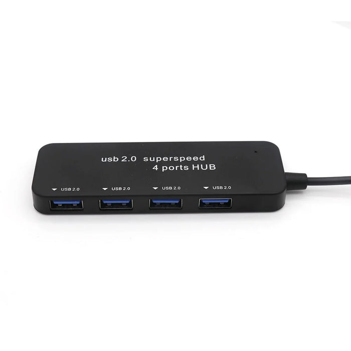 USB2.0 Docking Station USB2.0 to 4 USB2.0 Hub Multi-Port USB Adapter Hub for PC, Laptops - 4