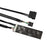 U2-053 USB 2.0 9pin Header 1 to 4 Female Splitter Extension Cable Connector Adapter HUB with IDE 5V Power Supply - 1
