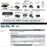 U2-053 USB 2.0 9pin Header 1 to 4 Female Splitter Extension Cable Connector Adapter HUB with IDE 5V Power Supply - 3