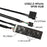U2-053 USB 2.0 9pin Header 1 to 4 Female Splitter Extension Cable Connector Adapter HUB with IDE 5V Power Supply - 7