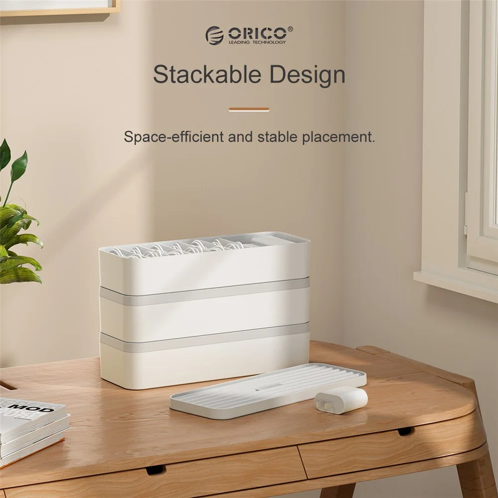 ORICO ORICO-CSB-18 Wire Cable Management Box Data Cable Charger Earphone Container Storage Case - 7