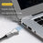 For MacBook Air / Pro USB Type-C to Compatible with Magsafe 2 Magnetic Adapter Aluminum Alloy PD Fast Charging Adapter with Indicator Light - 4