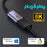 UC-038-D8K USB-C Type C Female to Displayport Converter HDTV Adapter Cable 8K / 60hz 4K / 120hz for Tablet Phone Laptop - 4