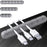 V-357 3Pcs / Set Self-adhesive Desktop Power Cord Fixing Base Silicone Data Cable Organizer - Black - 3