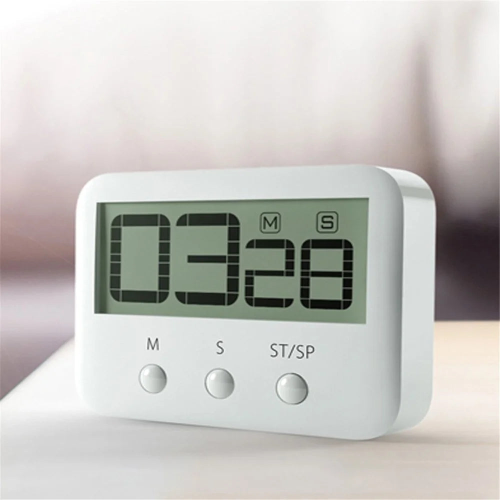 118S Digital Kitchen Timer Magnetic Countdown Timer Cooking Timer with Loud Alarm for Kitchen Teachers Students Games Kids Meetings - 6