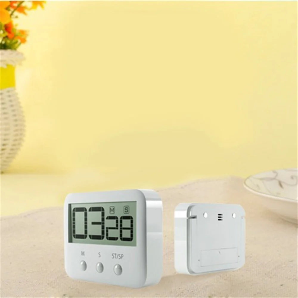 118S Digital Kitchen Timer Magnetic Countdown Timer Cooking Timer with Loud Alarm for Kitchen Teachers Students Games Kids Meetings - 7