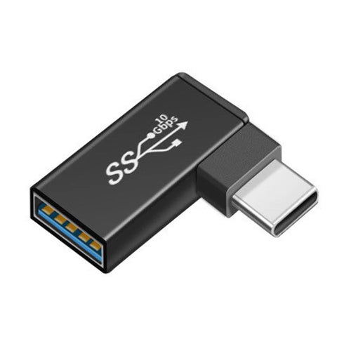 UC-035-RI USB Type C to USB 3.0 Female OTG Adapter Right Angled 90 Degree for Mac Laptop Cell Phone - 1