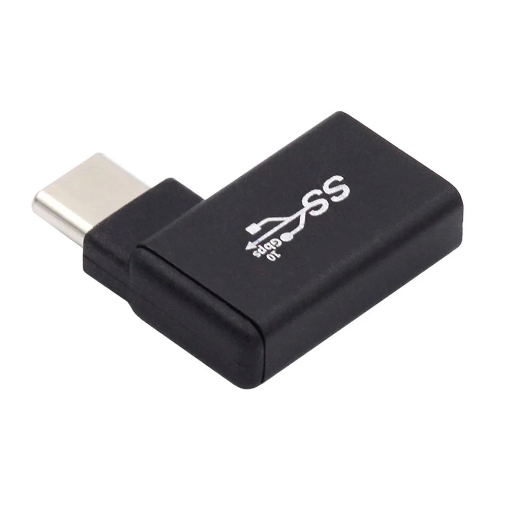 UC-035-RI USB Type C to USB 3.0 Female OTG Adapter Right Angled 90 Degree for Mac Laptop Cell Phone - 2