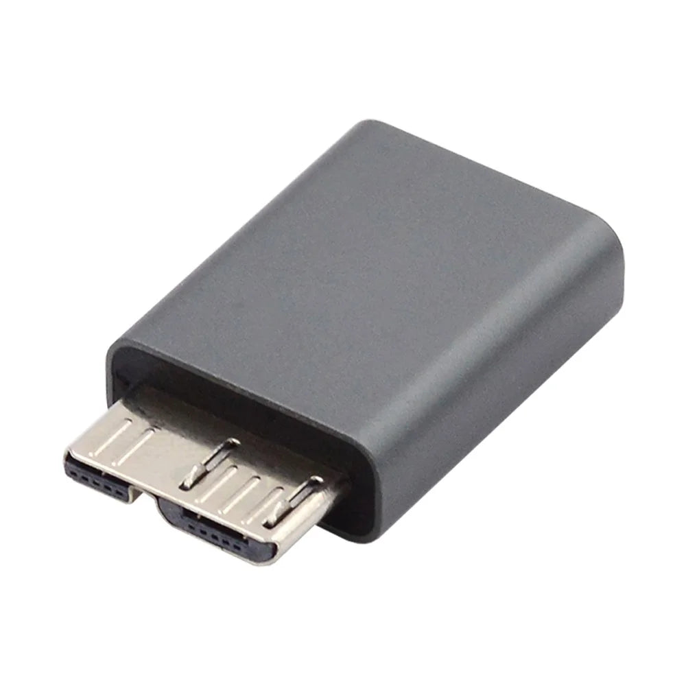 UC-082-MMCF USB-C USB 3.1 Type C Female to Micro USB 3.0 Male Data Adapter 10Gbps Data Power for Laptop SSD Disk - 3