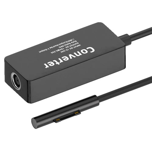 PW-016-7450MM DC 7.4x5.0mm Jack 65W 20V Charging Adapter 15V-24V to Surface Pro 3 / 4 / 5 / 6 / 7 / 8 / 9 Converter - 1