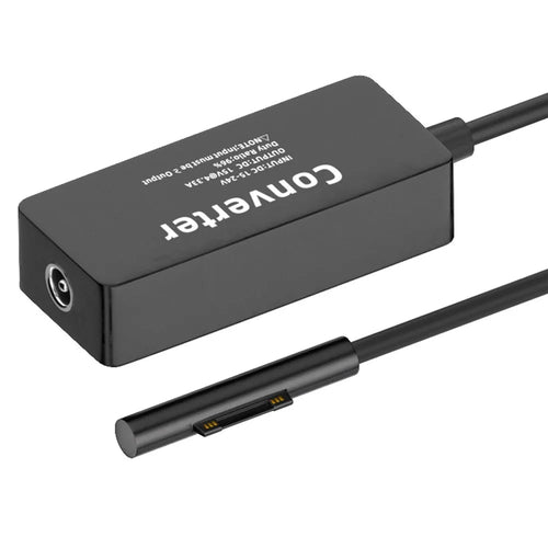 PW-016-5521MM DC 5.5X2.1mm Jack 65W 20V Power Adapter 15V-24V to Surface Pro 3 / 4 / 5 / 6 / 7 / 8 / 9 Charging Converter - 1