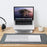 BESTAND For Apple Magic Trackpad 2 / 3  /  Magic Keyboard 2 / 3 Adjustable Bracket Desktop Holder Stand - White - 6