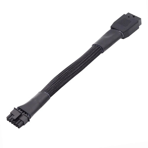 PW-043-BK 12VHPWR ATX3.0 PCI-E 5.0 Power Modular Extension Cable for 3080 3090TI PSU 16Pin 12+4P Graphics Card - 1