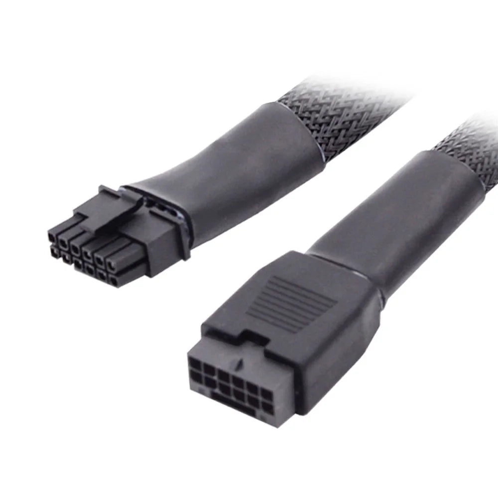 PW-043-BK 12VHPWR ATX3.0 PCI-E 5.0 Power Modular Extension Cable for 3080 3090TI PSU 16Pin 12+4P Graphics Card - 7
