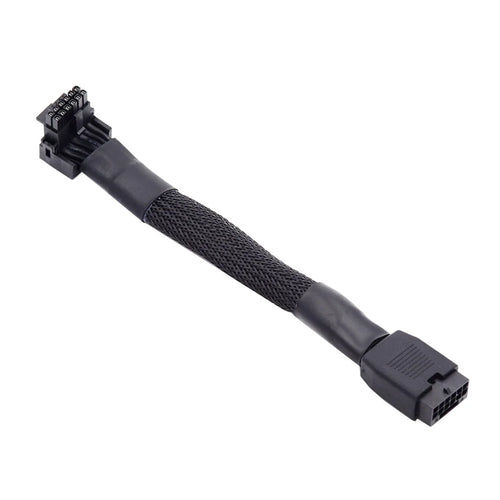 PW-043-UP 12VHPWR ATX3.0 PCI-E 5.0 Power Modular Cable Up Angled Extension for 3080 3090TI PSU 16Pin 12+4P Graphics Card - 1