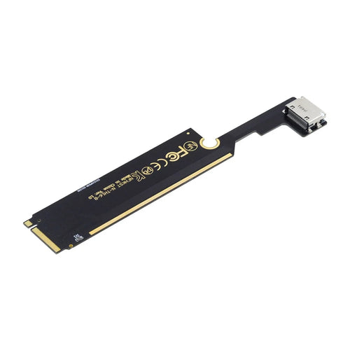 PCI-E 3.0 M.2 M-key to Oculink SFF-8612 SFF-8611 Host Adapter for ThinkBook 16+ Laptop External Graphics Card & SSD - 1