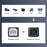 U2-068-UP 20cm Elbow Type B Male USB 2.0 to Female Extension Cable 480Mbps Data Transfer for Printer Scanner Disk - 5